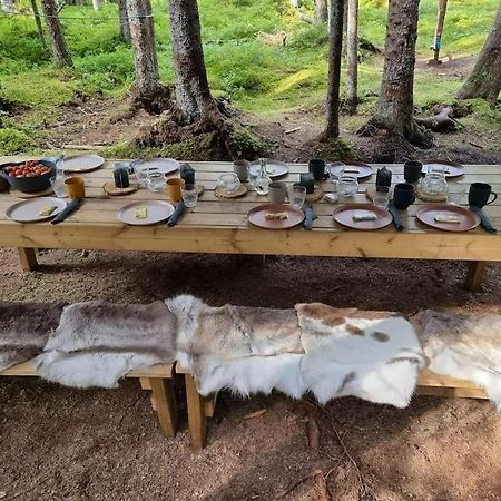 Готель Treetop Ekne - Hytte I Skogen Med Hengebru Левангер Екстер'єр фото