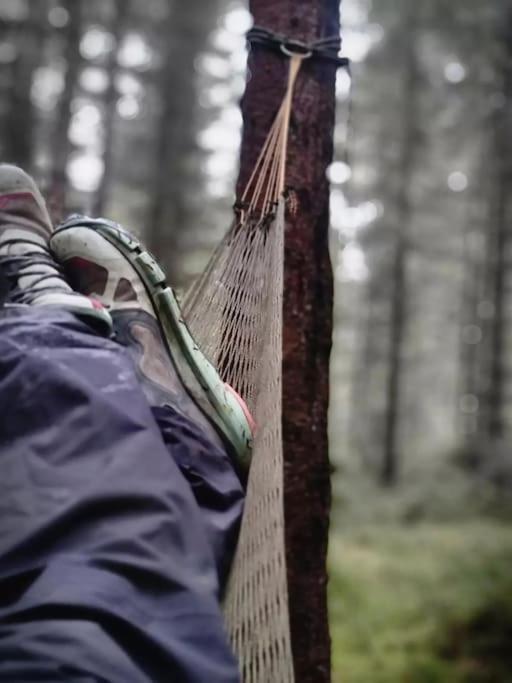 Готель Treetop Ekne - Hytte I Skogen Med Hengebru Левангер Екстер'єр фото